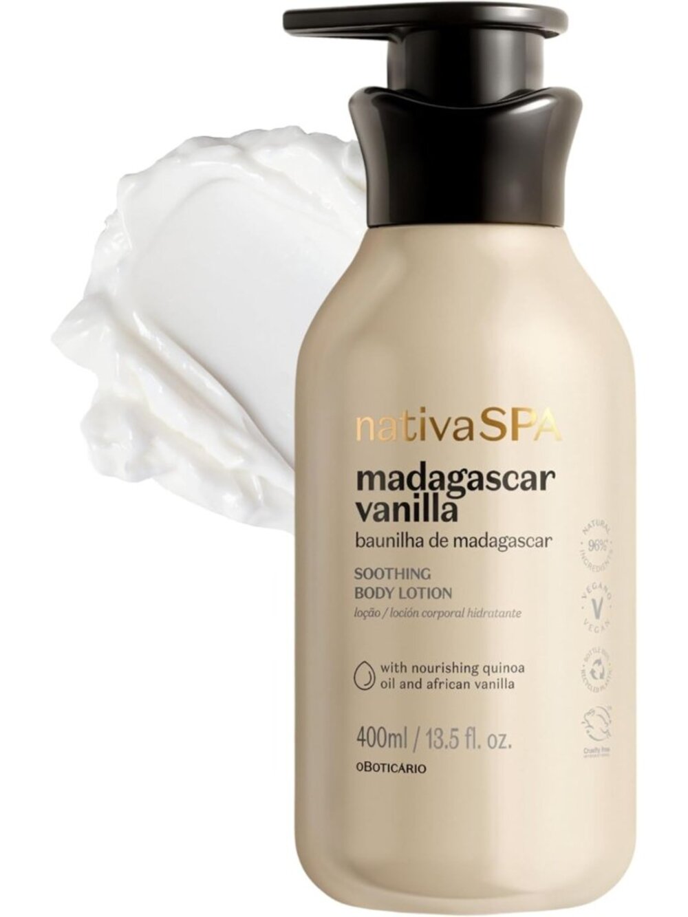 Madagascar Vanilla Moisturizing Body Lotion | Fragranced Skin Moisturizer 13.5oz